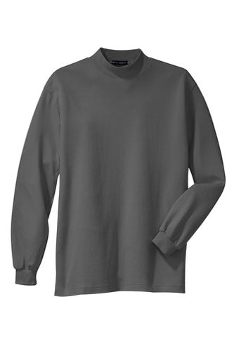 Customized Logo Women's Mock Turtleneck Long Sleeve Shirts Fleece