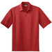 Varsity Red Nike Dri-FIT Pebble Texture Polo With Logo