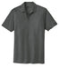 Anthracite/Black Nike Dri-FIT Crosshatch Polo With Logo