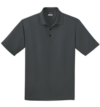 Anthracite Nike Tall Dri-FIT Micro Pique Polo With Logo