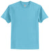 Aquatic Blue Custom Hanes Tagless T-Shirt