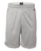 Athletic Grey Custom Champion Polyester Mesh 9" Shorts
