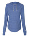 Athletic Royal Heather Custom Champion Women's Originals Triblend Hooded Pullover