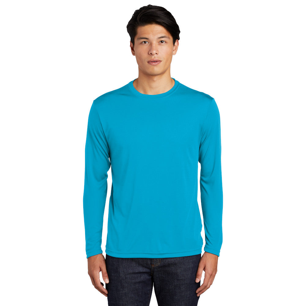 Reel Life Basic Wave UV Long Sleeve Performance T-Shirt - Apricot