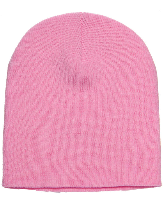 Baby Pink Custom Beanie Hat