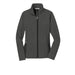 Black Charcoal Custom Ladies Soft Shell Jacket