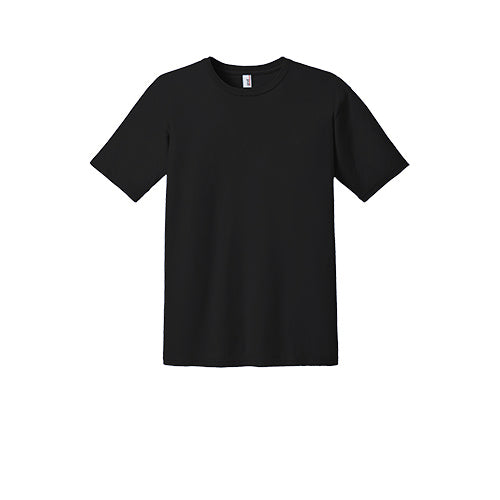 Black Custom Anvil Cotton T Shirt
