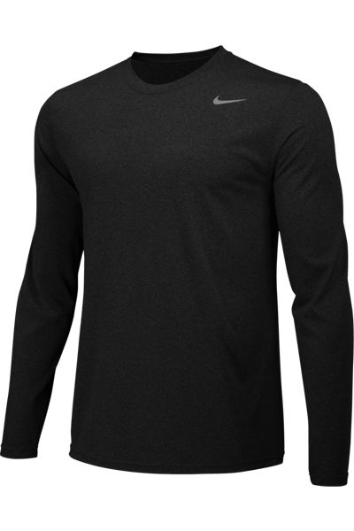 Variant rendering kopi Nike Dri-FIT Long Sleeve T-Shirt — Custom Logo USA