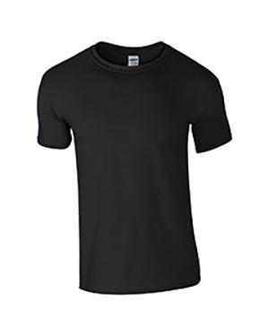 Black Custom Gildan Soft Style T-Shirt