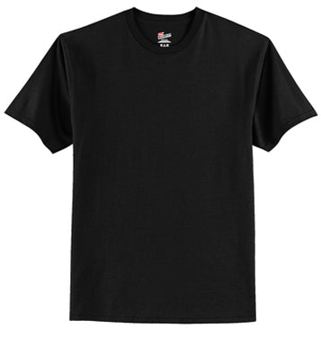 Black Custom Hanes Tagless T-Shirt