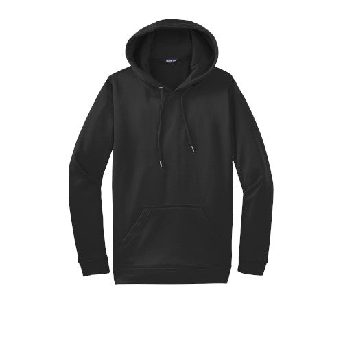 Black Custom Dry Performance Hoodie Sweatshirt