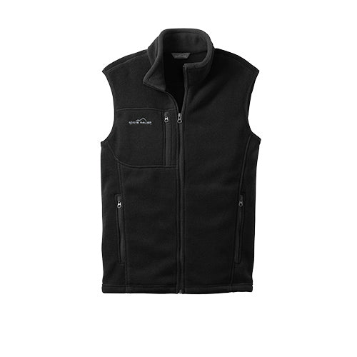 Black Custom Eddie Bauer Fleece Vest