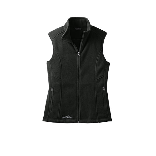 Black Custom Eddie Bauer Ladies Fleece Vest