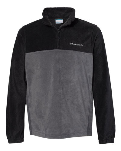 Columbia Youth Pull-over Polaire 1/4 Snap Steens Mountain – Enfant Unisexe, Noir, Taille XXS, Doux Et Chaud