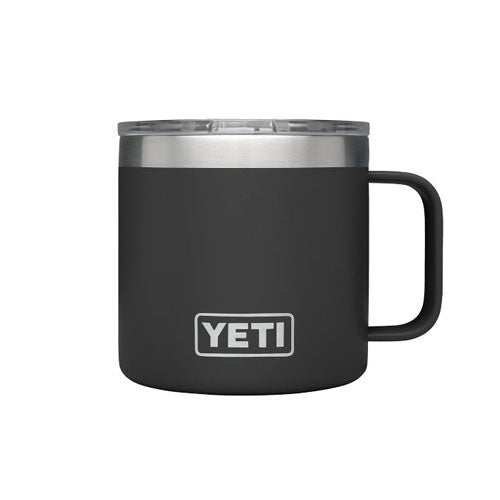 Black Custom YETI 14 oz Rambler Mug