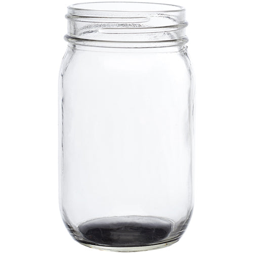 16oz Mason Jar Drinking Glass — Custom Logo USA