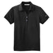 Black Nike Dri-FIT Ladies Golf Shirt With Logo