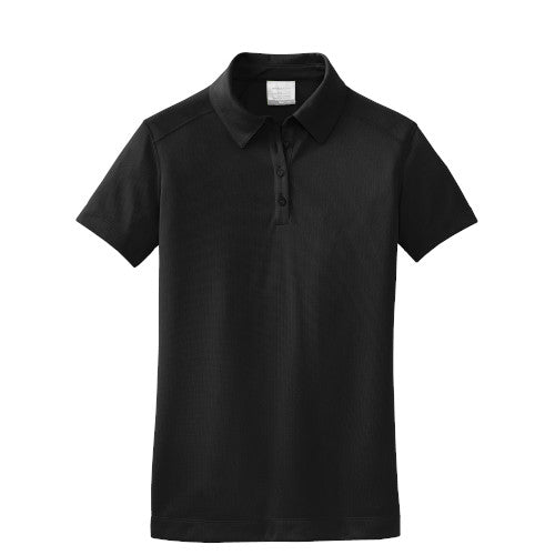Black Nike Dri-FIT Ladies Texture Shirt With Logo