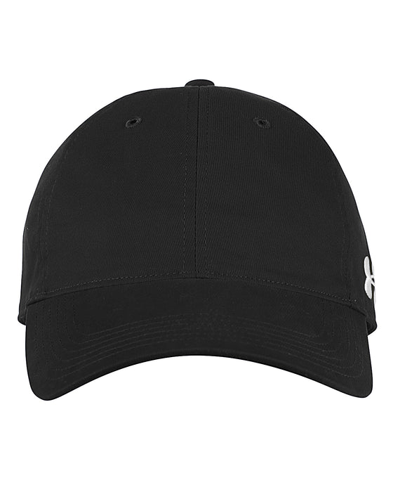 Black Custom Under Armour Adjustable Hat