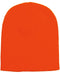 Blaze Orange Custom Beanie Hat