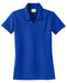 Blue Sapphire Nike Ladies Dri-FIT Micro Pique Polo With Logo