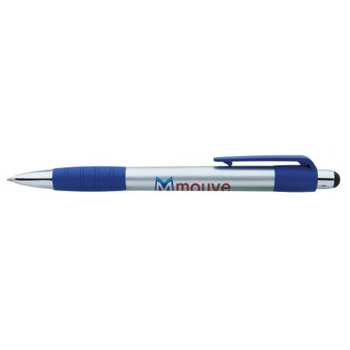 Blue Custom Stylus Ballpoint Pen