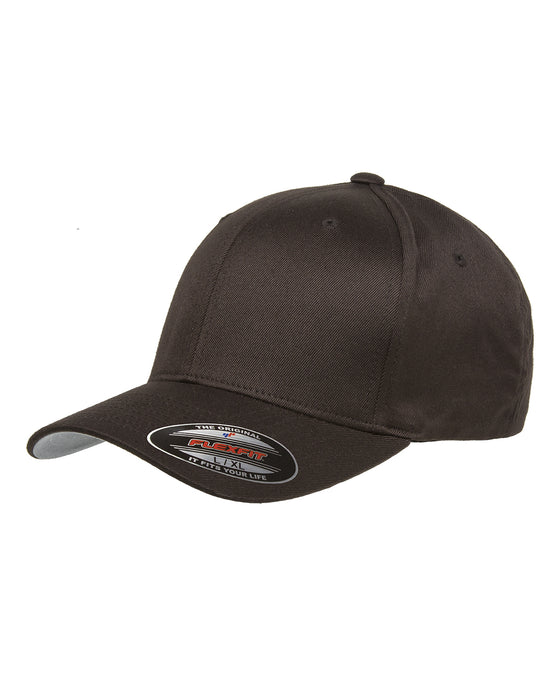 Brown Custom Yupoong Flexfit Cap Hat