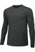 Carbon Heather Custom Nike Dri-FIT Long Sleeve T-Shirt