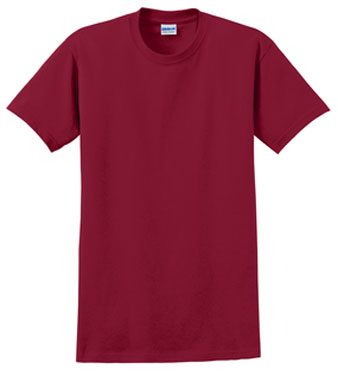 Cardinal Red Custom Gildan Ultra Cotton T-Shirt
