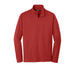 Cardinal Red Custom The North Face Tech Quarter Zip Fleece Jacket