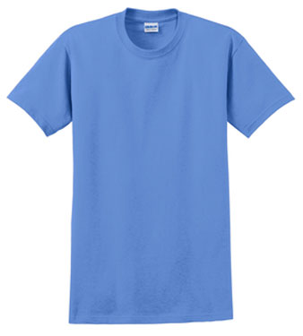 Carolina Blue Custom Gildan Ultra Cotton T-Shirt