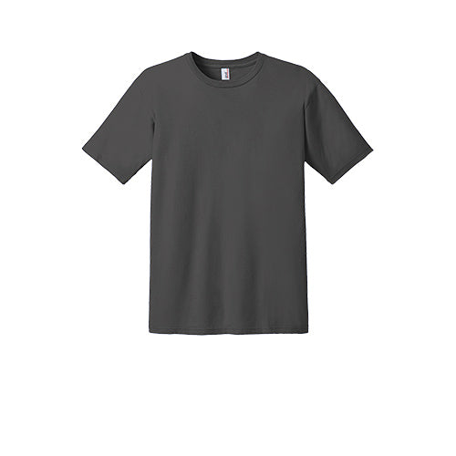 Charcoal Custom Anvil Cotton T Shirt