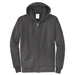 Charcoal Custom Full Zip Hooded Sweatshirt