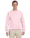 Classic Pink Custom Jerzees Crewneck Sweatshirt