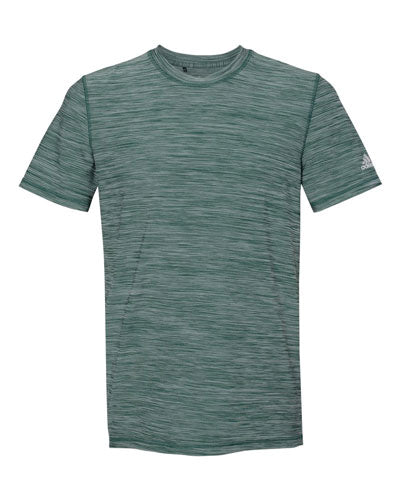Collegiate Green Custom Adidas - Melange Tech T-Shirt