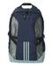 Collegiate Navy/ Light Grey/ Black Custom Adidas - 3 Stripe Backpack