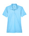 Columbia Blue Ladies Dry Wicking Polo With Logo