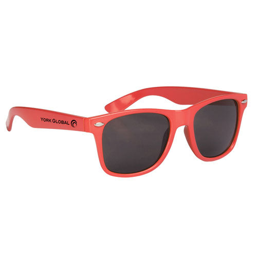 Coral Custom Malibu Sunglasses