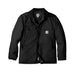Black Custom Carhartt Duck Coat Jacket