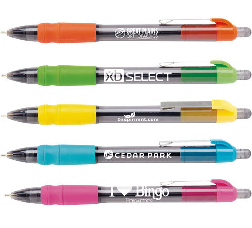 Custom MaxGlide Tropical Pens with logos