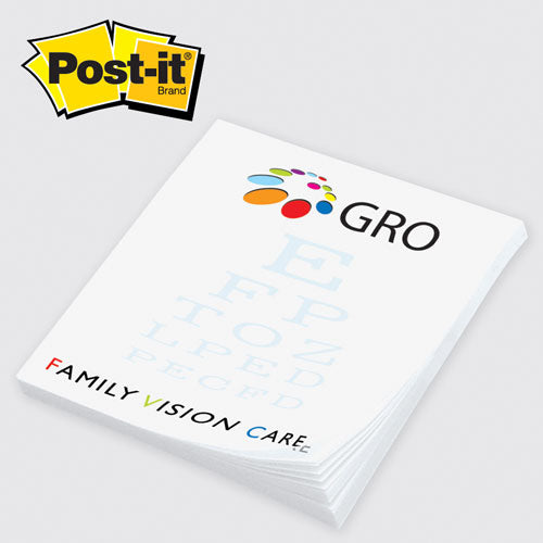 Post-it® Custom Printed Organizational Notes - 10 x 6 - Brilliant Promos  - Be Brilliant!