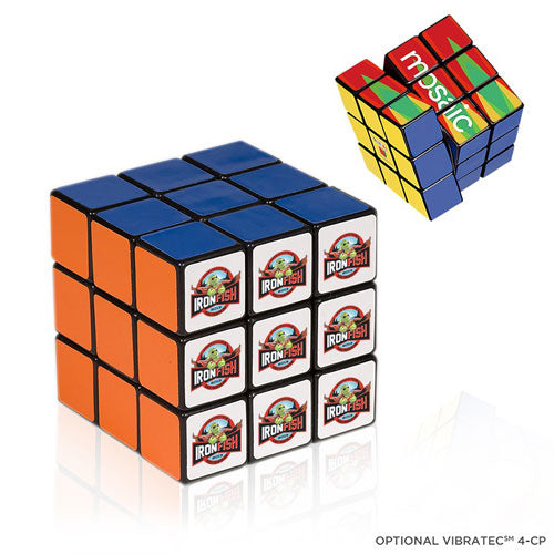 Custom Rubik's Cube with logo