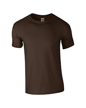 Dark Chocolate Custom Gildan Soft Style T-Shirt