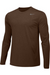 Dark Cinder Custom Nike Dri-FIT Long Sleeve T-Shirt