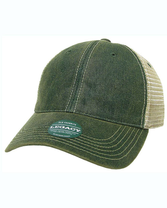Dark Green-Khaki Custom LEGACY - Old Favorite Trucker Hat
