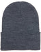 Dark Grey Custom Yupoong Knit Cap