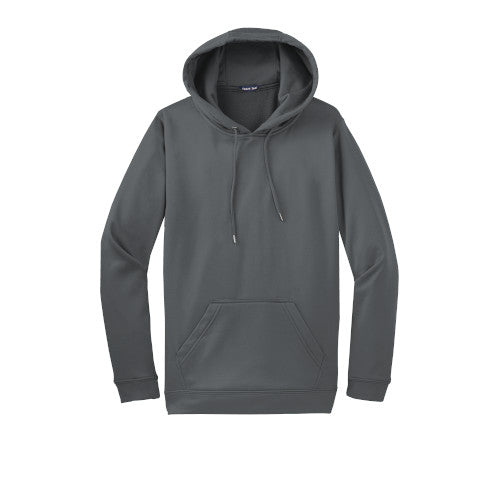 Dark Smoke Grey Custom Dry Performance Hoodie Sweatshirt
