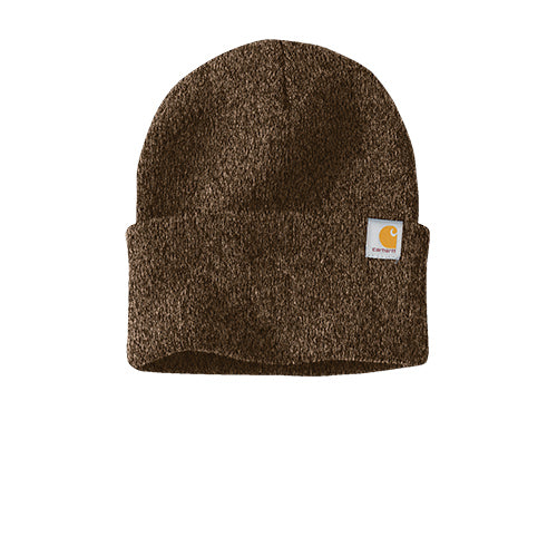 Dark Brown Sandstone Custom Carhartt Watch Hat