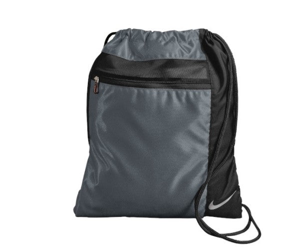 custom nike drawstring backpack Brasilia Bag Falcon Outfitters BGSU Carries what you need for training CLS Nike Brasilia Drawstring Pack