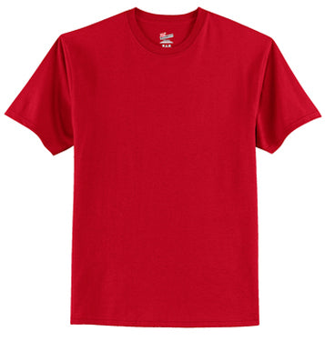 Deep Red Custom Hanes Tagless T-Shirt